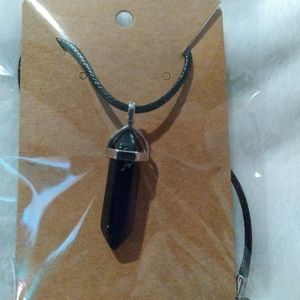 Handmade crystal necklace